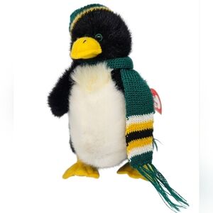 Ty Attic Treasures Collection "Waddlesworth the Penguin" 1993 Stuffed Animal 9"